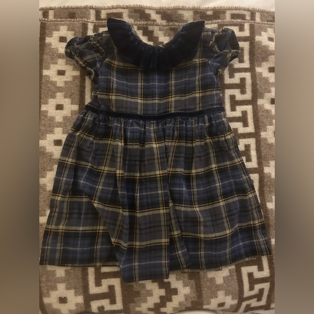 Amaia Plaid Dress 3T